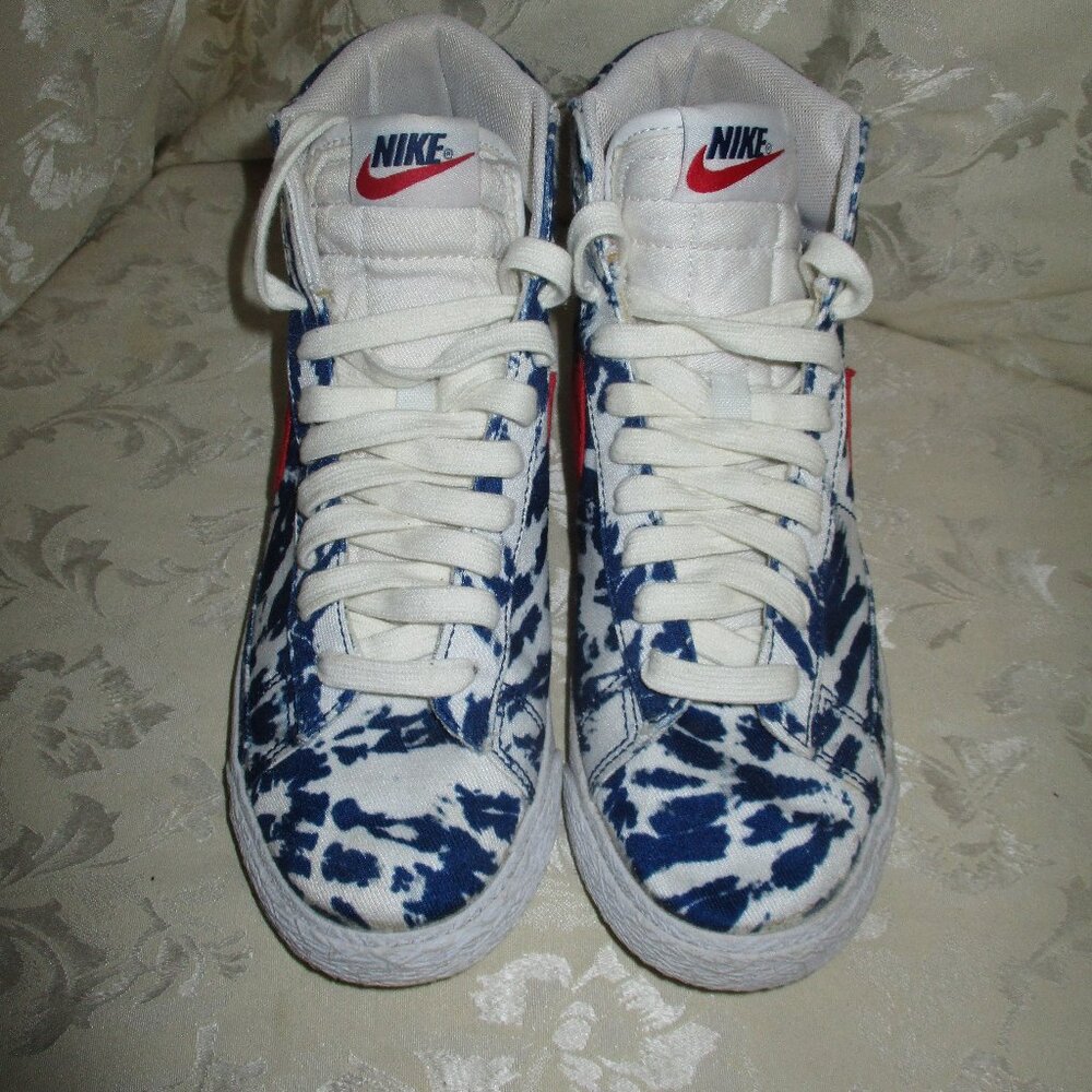 Nike Blazer Mid 77 Vintage Blue Tie-Dye 2020 - Picture 4 of 8
